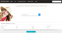 Desktop Screenshot of dresscome.co.uk